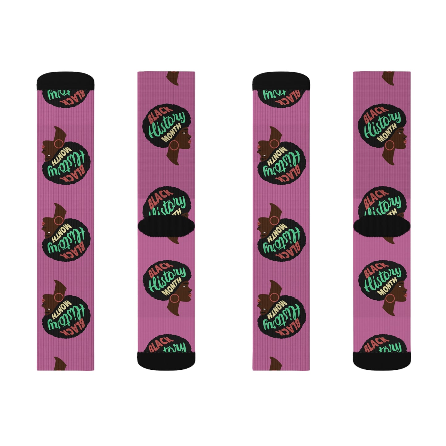 Black History Month Socks Afrocentric Crew Socks, Cultural Fashion, Melanin Pride Gift, HBCU Apparel, African American Heritage Socks