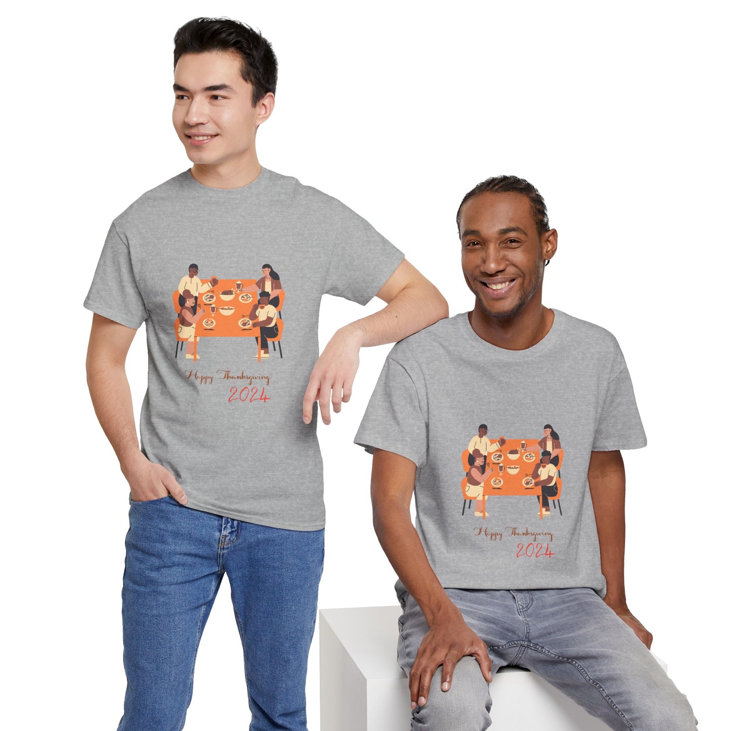 Friendsgiving Festivities T-Shirt: Celebrate Thanksgiving 2024 with Style & Comfort
