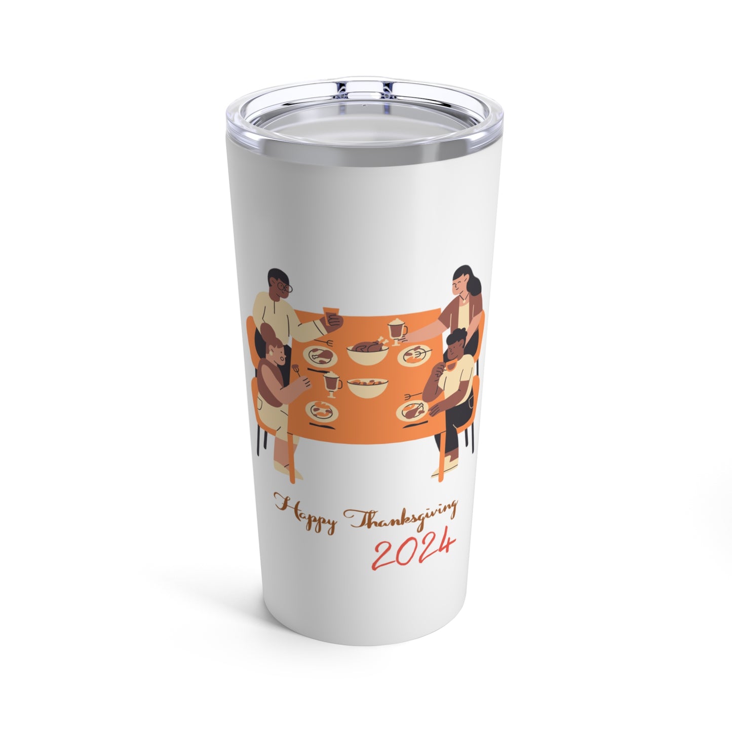 Friendsgiving Tumbler | Stylish 20oz Insulated Drinkware for Fall & Holiday Celebrations | Perfect Gift for Friends & Family