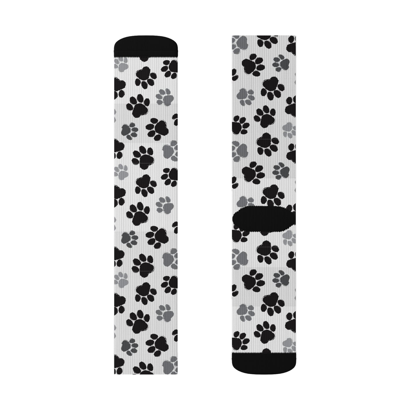 Dog Paw Print Socks – Comfy, Stylish & Fun for Pet Lovers (3 Sizes)
