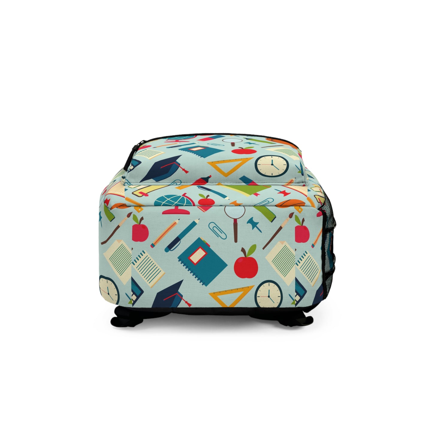 Geometric Back to School Backpack for Moms, Teachers & Students | Trendy Lightweight School Bag for Kids | First Day of School Gift