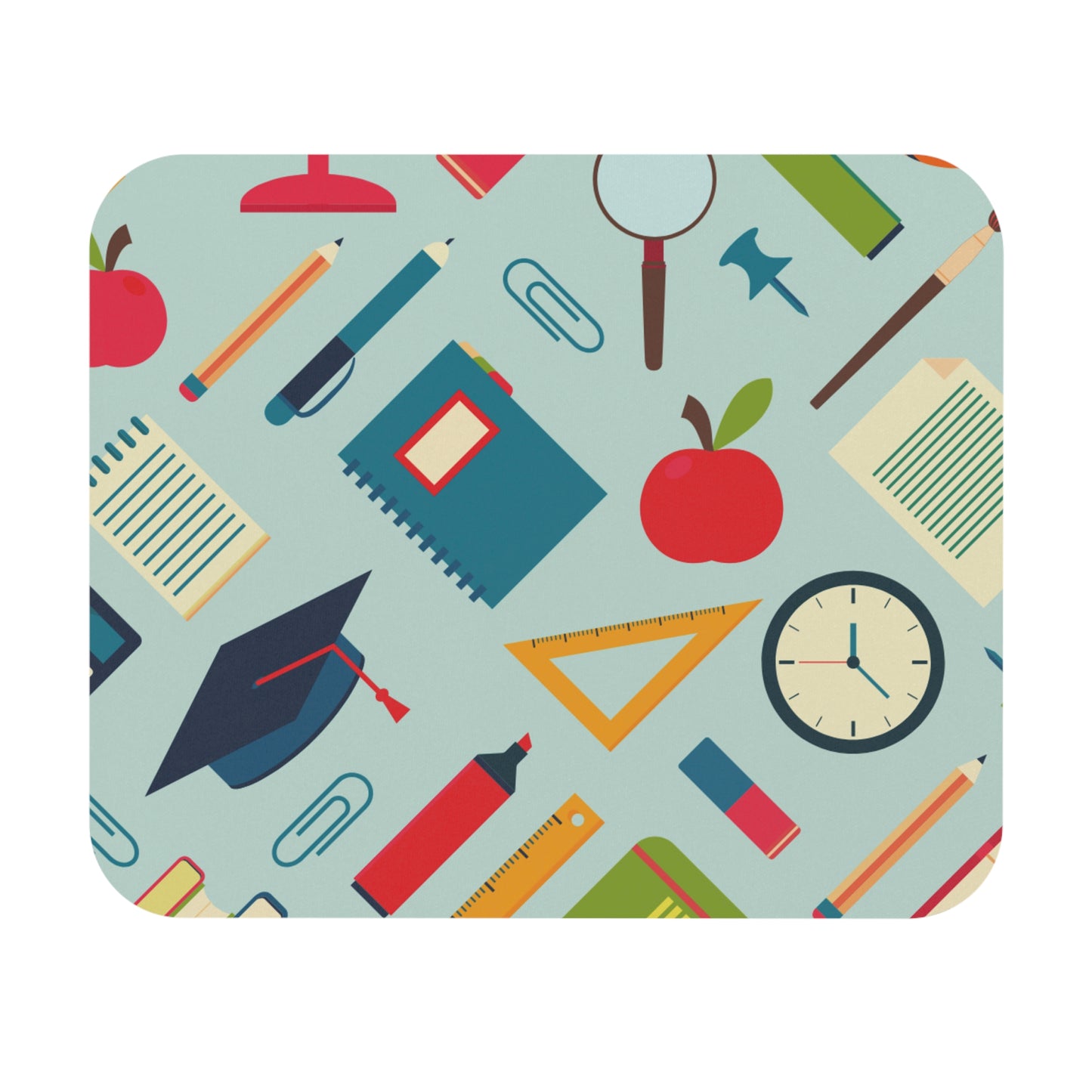 Back to School Desk Vibes Mouse Pad – Fun, Functional & Millennial-Approved