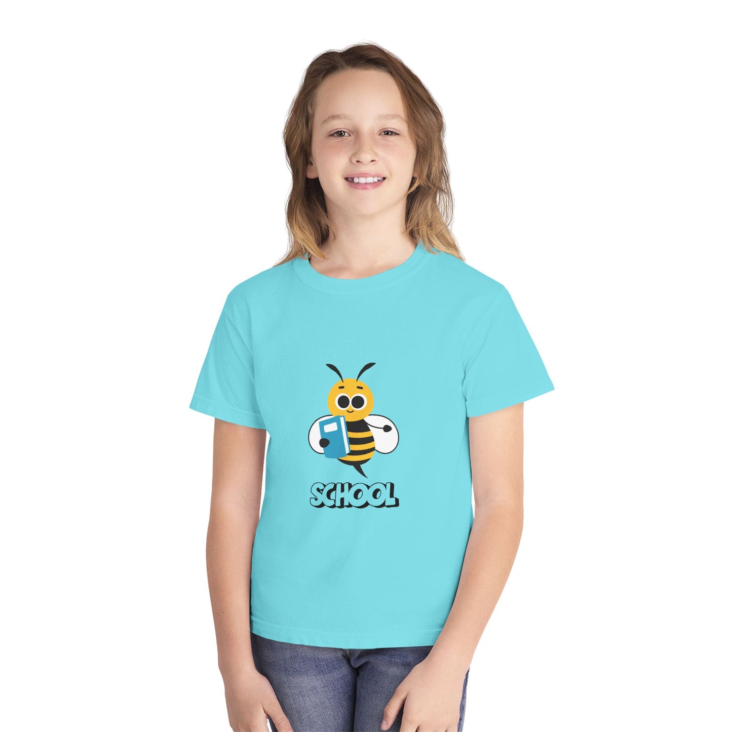 Kids Back to School Bee T-Shirt | Cute School Graphic Tee for Kids | Millennial Parent Gift | Unisex | XS–XL Sizes