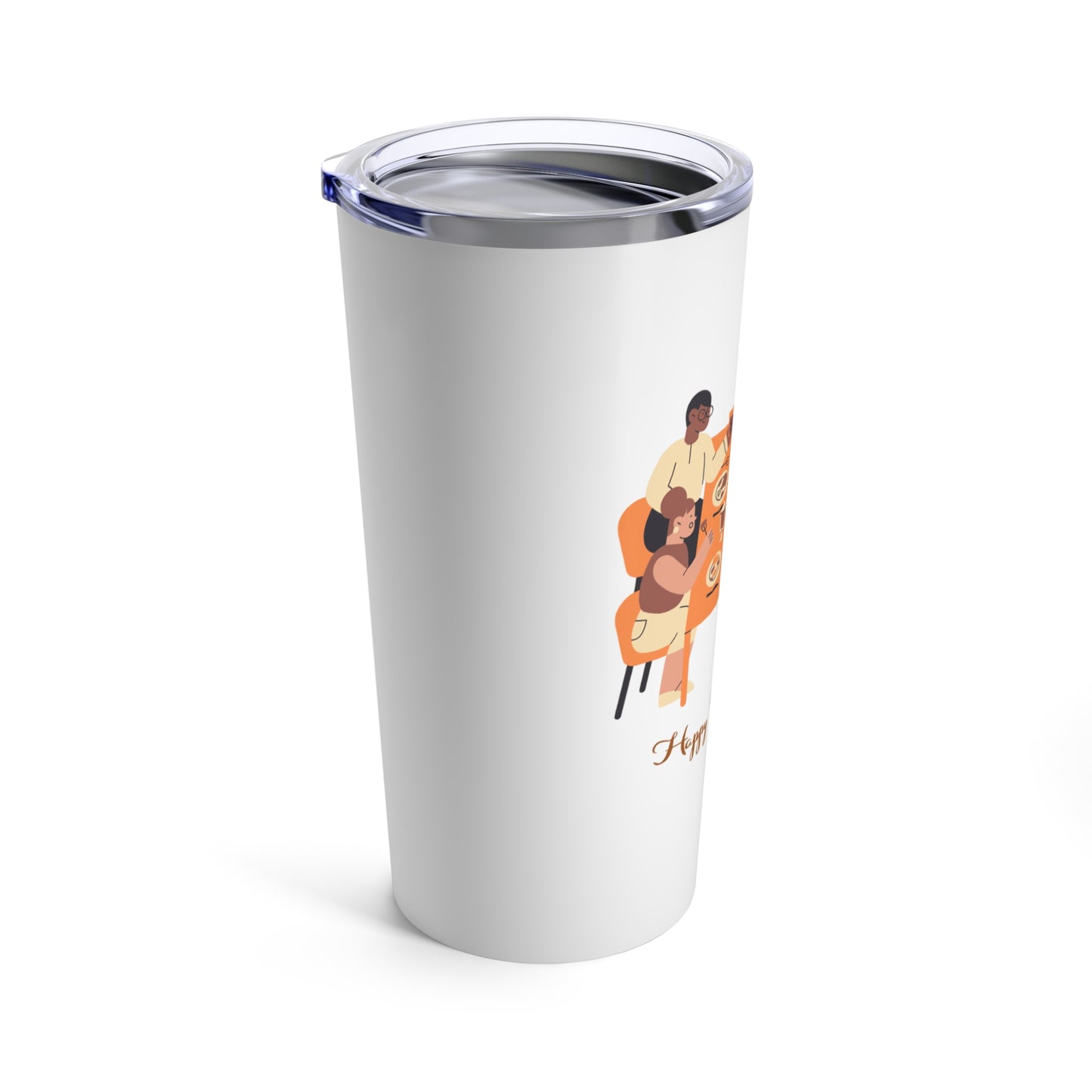 Friendsgiving Tumbler | Stylish 20oz Insulated Drinkware for Fall & Holiday Celebrations | Perfect Gift for Friends & Family