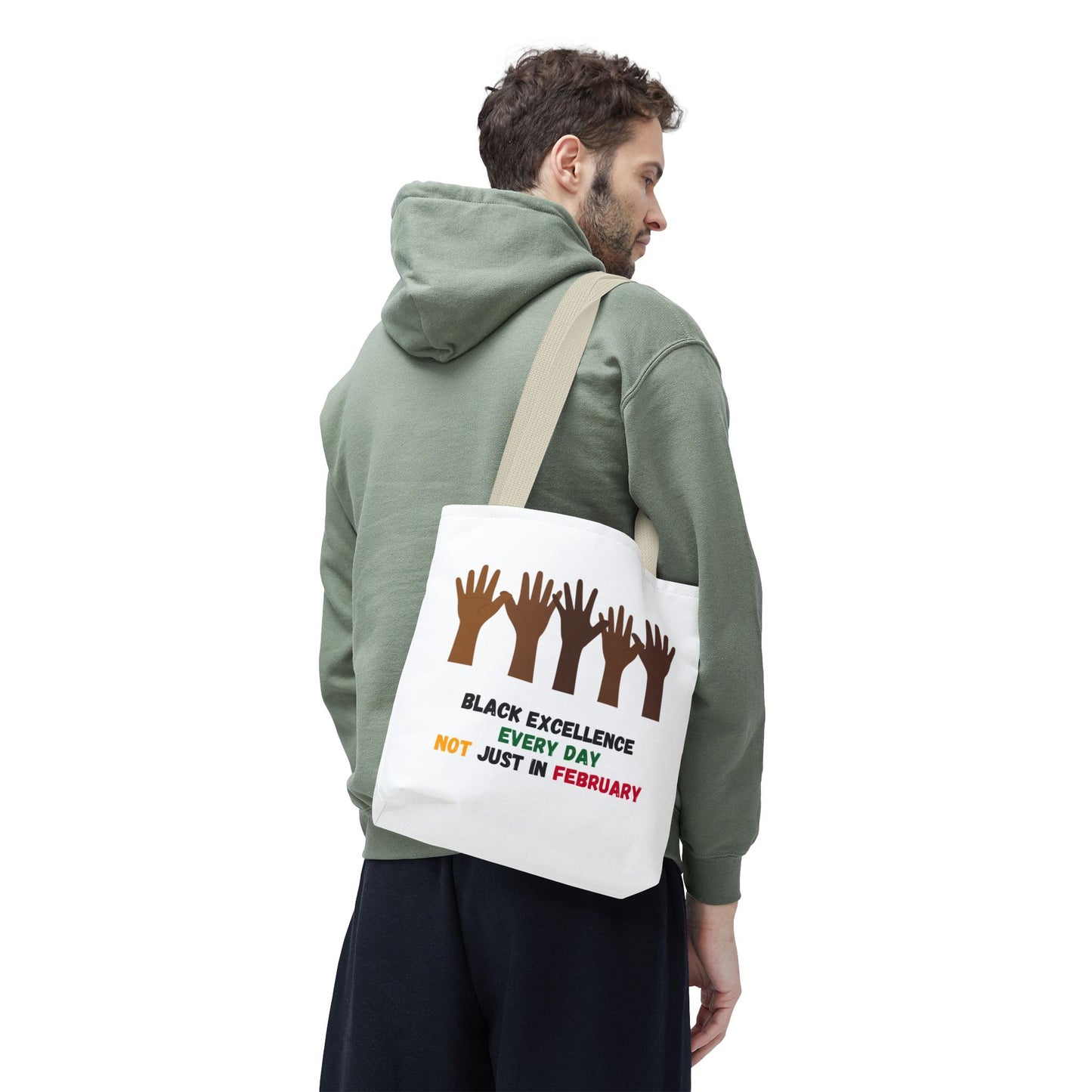 Black Excellence Tote Bag | Black History Month Gift | Reusable & Eco-Friendly Statement Bag