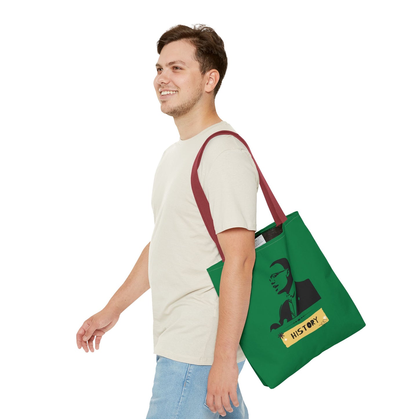Black History Month Tote Bag Stylish and Durable Carryall - Green