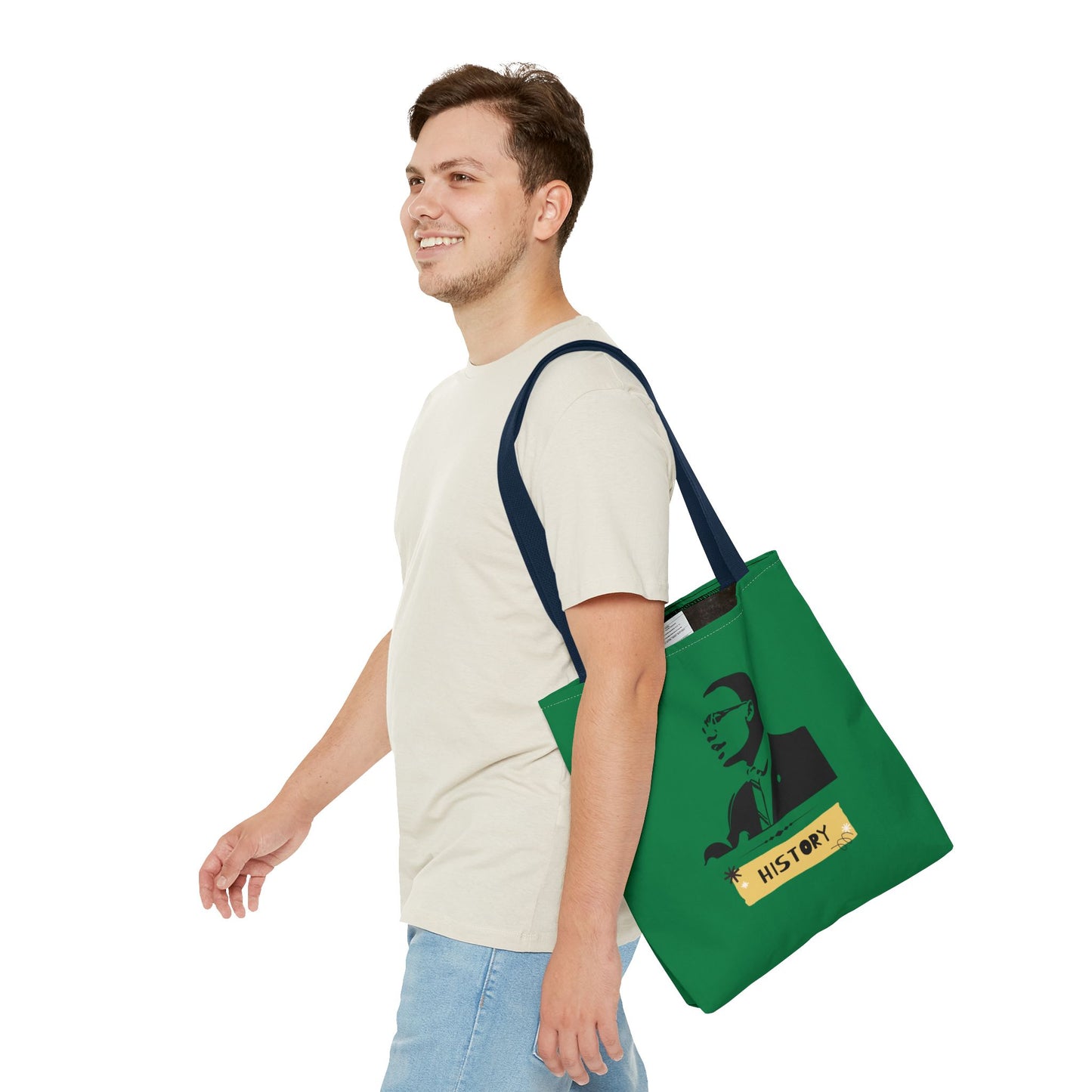 Black History Month Tote Bag Stylish and Durable Carryall - Green