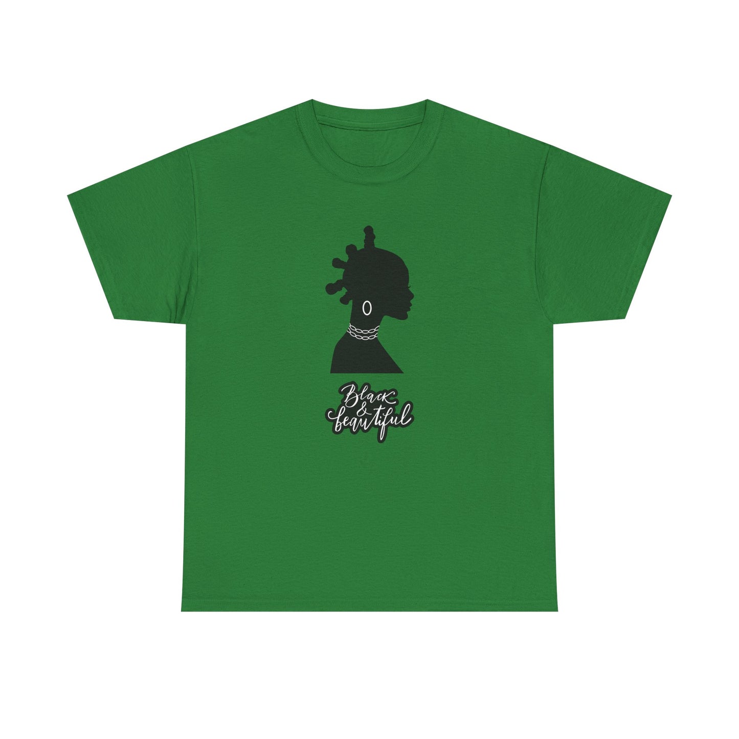 Black Beautiful Silhouette TShirt | Afrocentric Tee | Black History Month Shirt | Black-Owned Business Support | Melanin Magic Tee