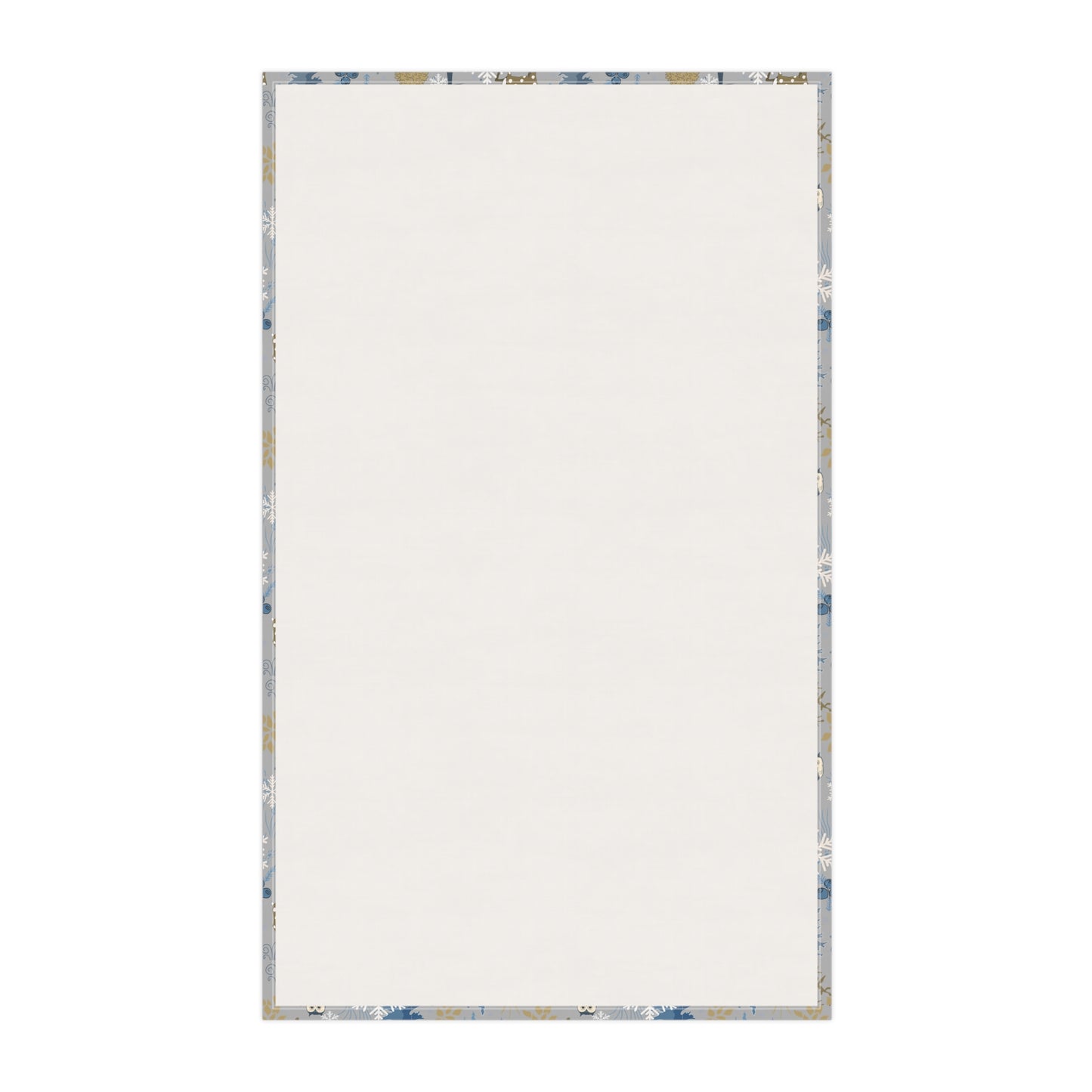 Winter Woodland Christmas Kitchen Towel : Festive Rustic Decor for Your Holiday Kitchen