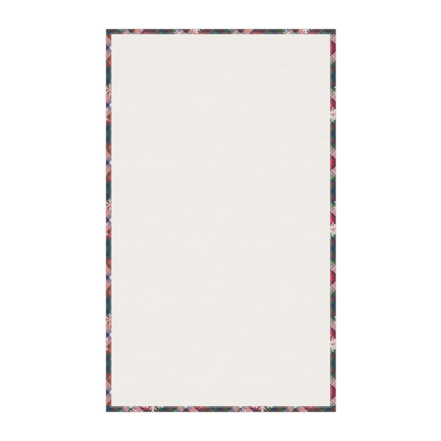 Festive Plaid Christmas Kitchen Towel | Holiday Kitchen Decor