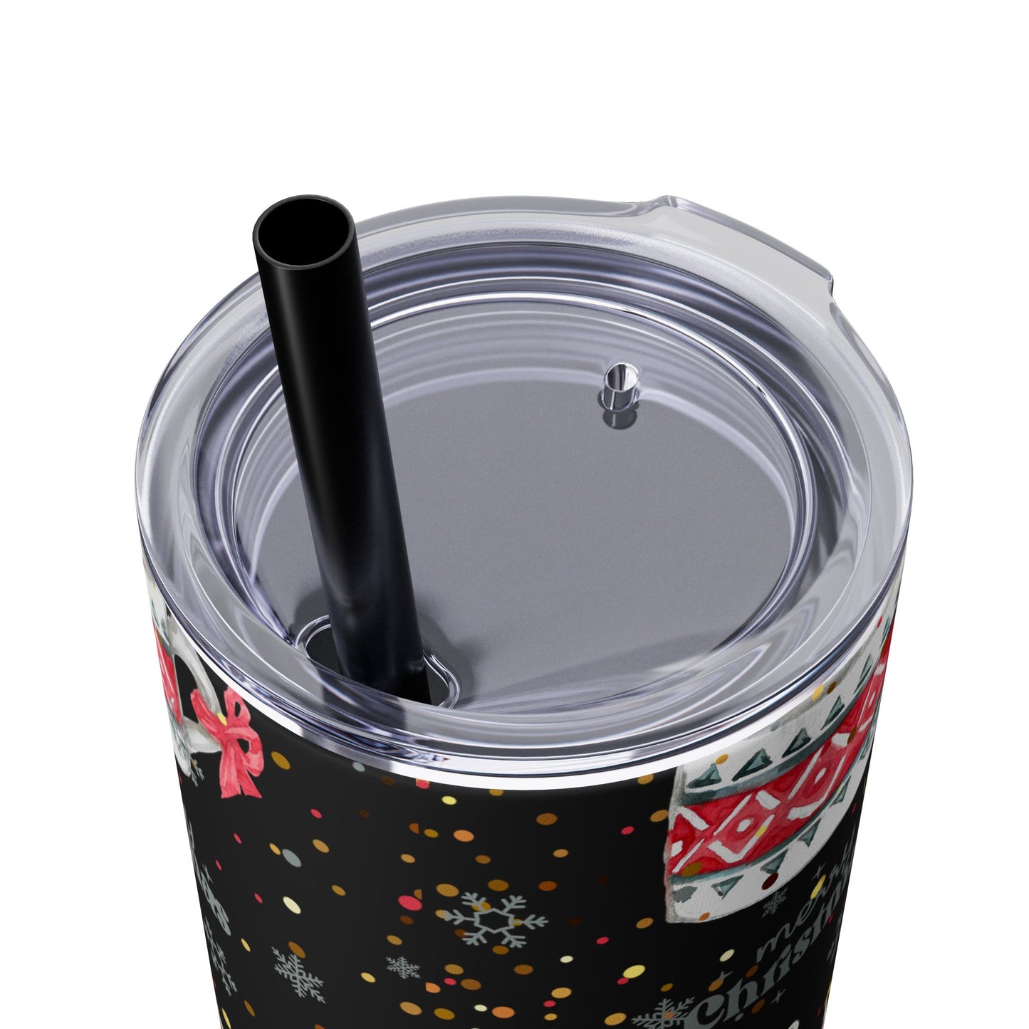 Christmas Skinny Tumblers 20oz | Insulated Holiday Drinkware
