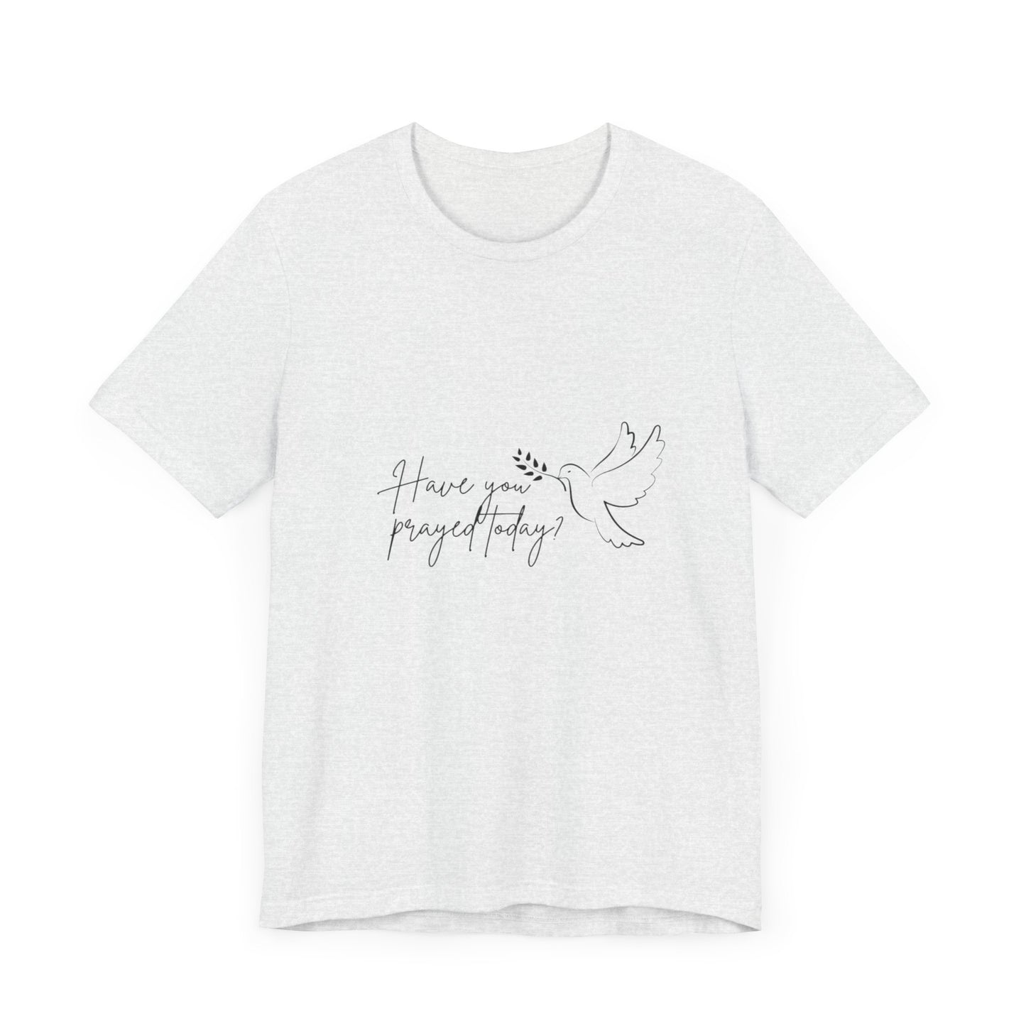 Prayerful Reflection T-Shirt - Comfortable Cotton Tee in 16 Colors