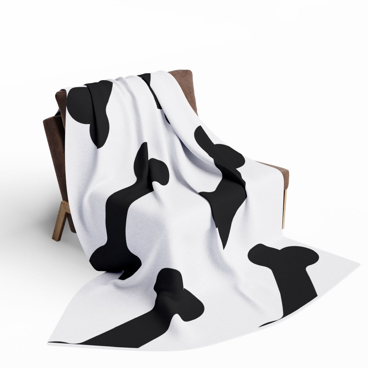 Dog Bone Fleece Blanket – Cozy Pet-Themed Throw for Dog Lovers, Available in 2 Sizes