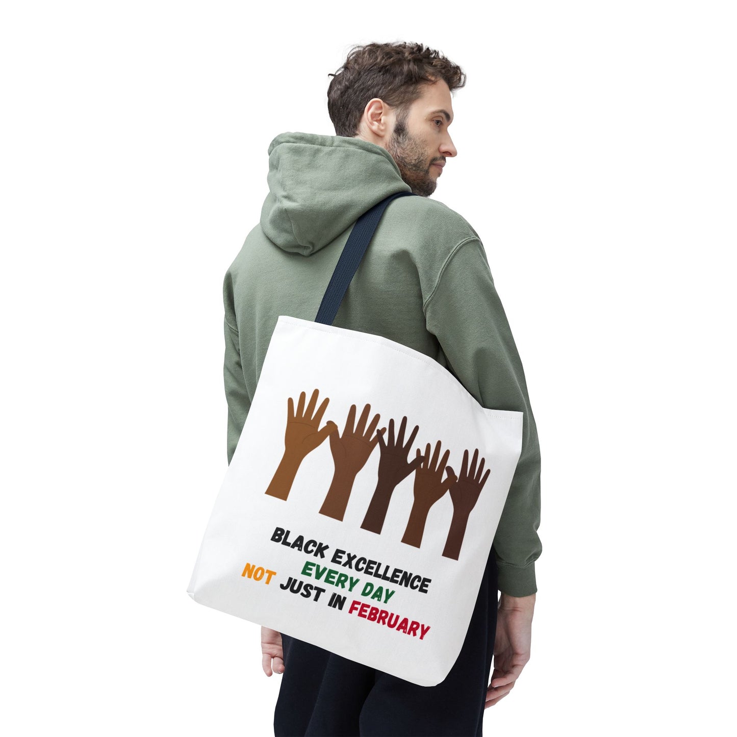 Black Excellence Tote Bag | Black History Month Gift | Reusable & Eco-Friendly Statement Bag