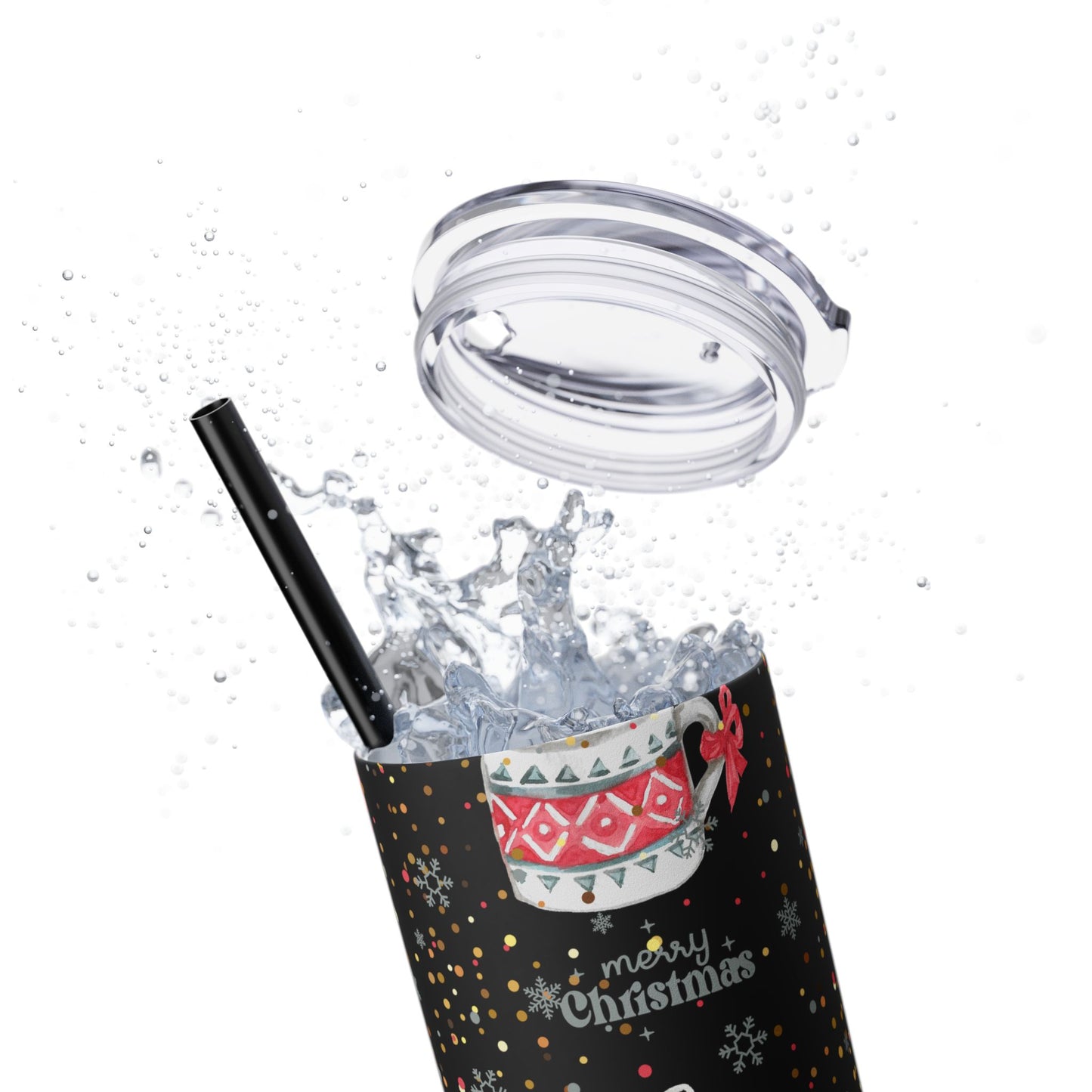 Christmas Skinny Tumblers 20oz | Insulated Holiday Drinkware