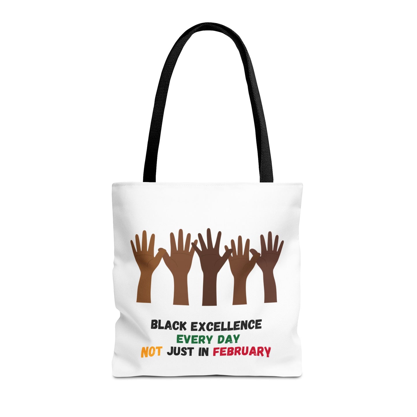 Black Excellence Tote Bag | Black History Month Gift | Reusable & Eco-Friendly Statement Bag