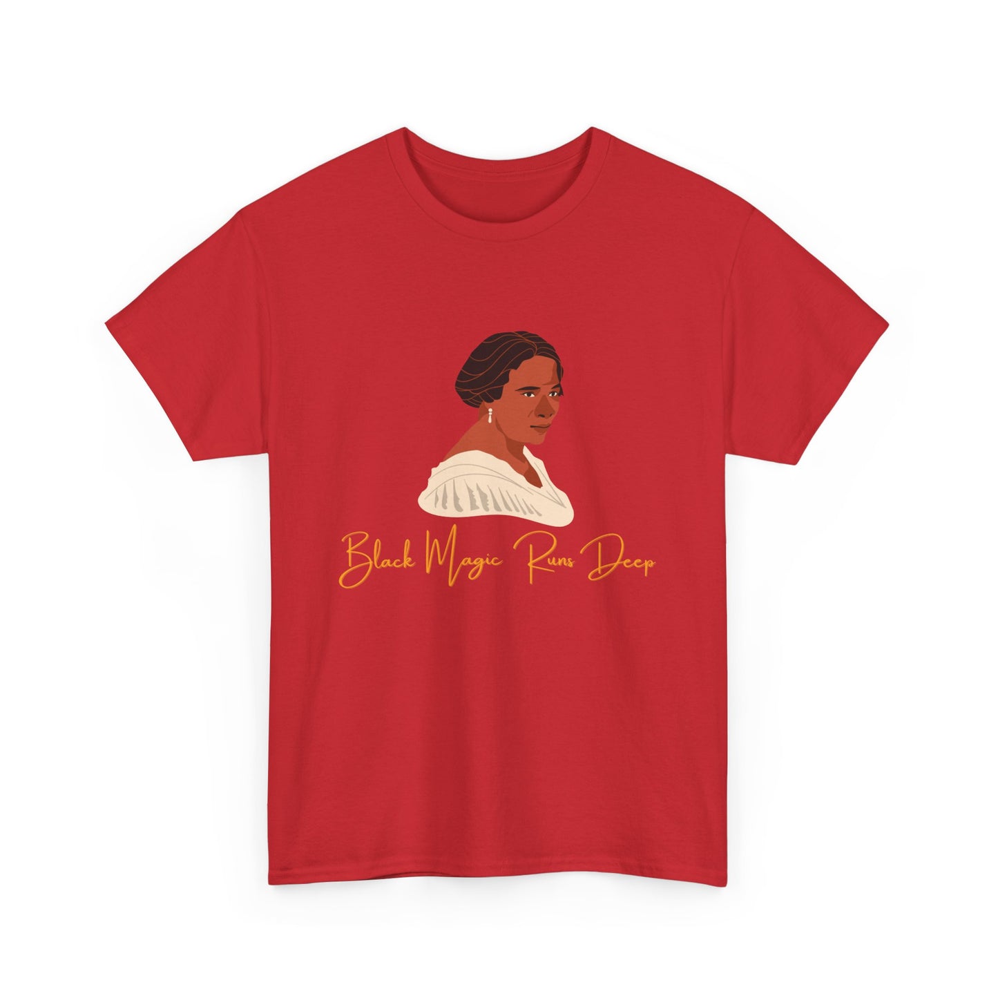 Black Magic Runs Deep T-Shirt Black History Month Shirt African American Black Excellence Shirt Harriet Tubman Tee Black-Owned Business