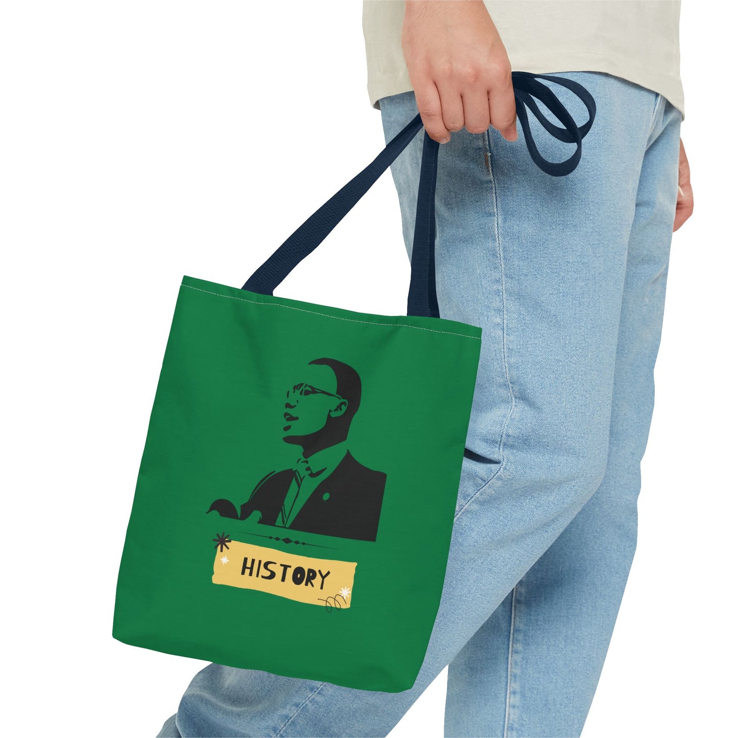 Black History Month Tote Bag Stylish and Durable Carryall - Green