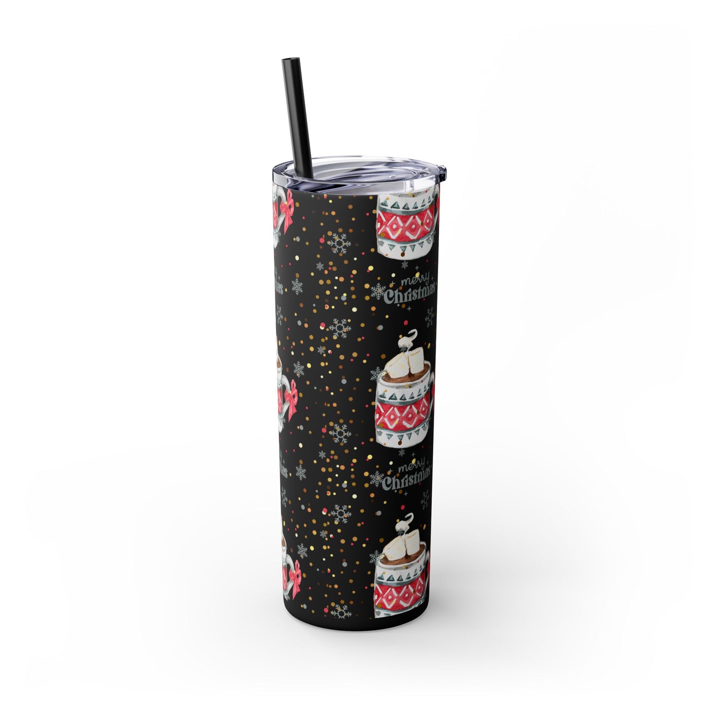 Christmas Skinny Tumblers 20oz | Insulated Holiday Drinkware