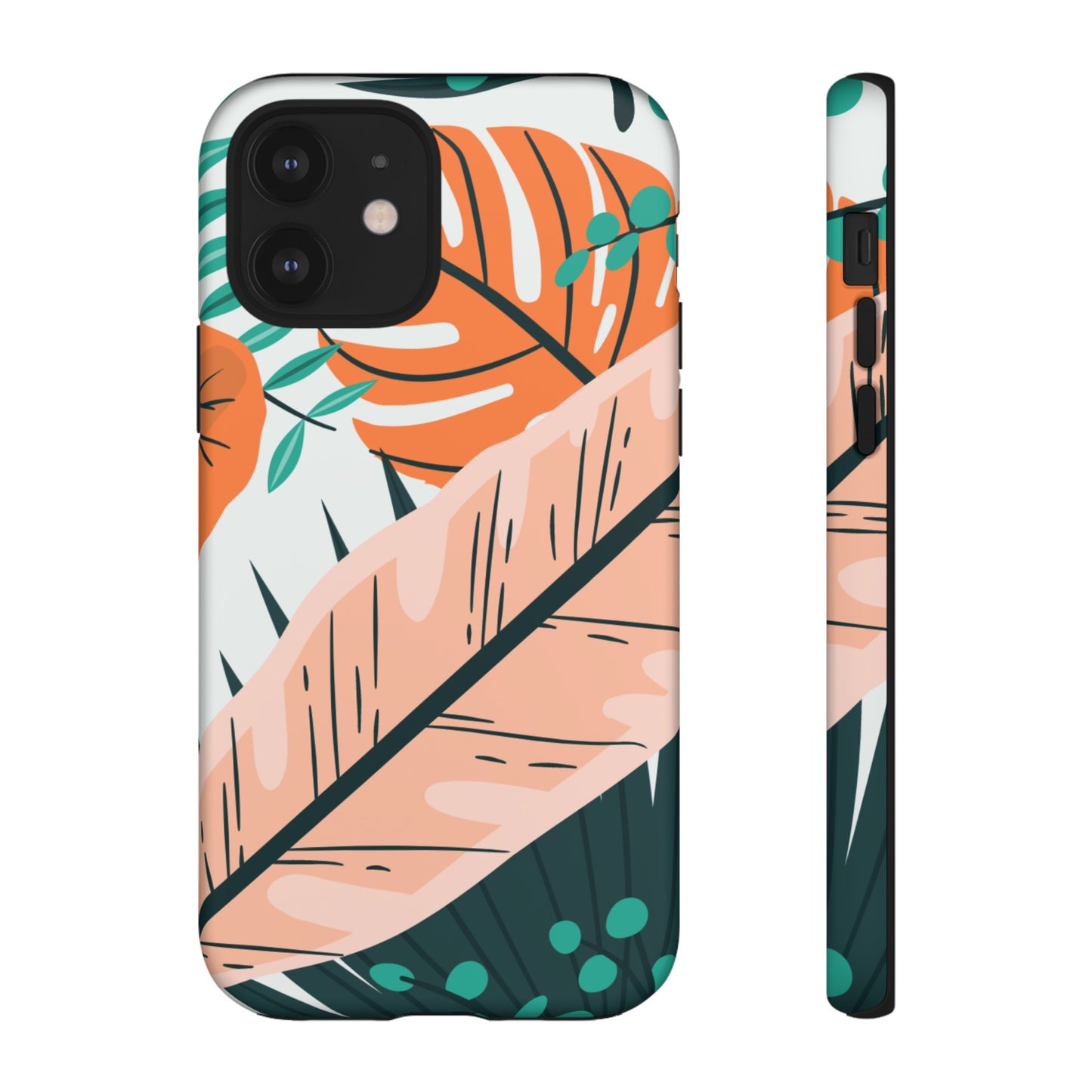 "Vibrant Tropical-Themed Phone Case β Perfect for Summer Adventures! (Fits iPhone 12 to iPhone 15)