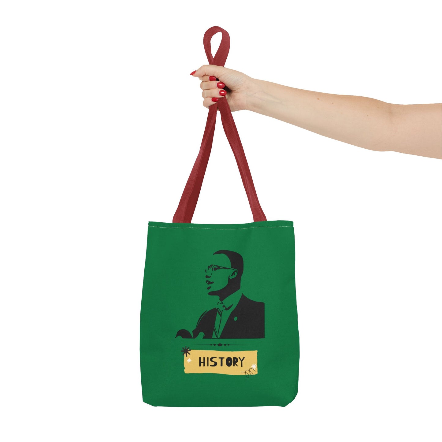 Black History Month Tote Bag Stylish and Durable Carryall - Green