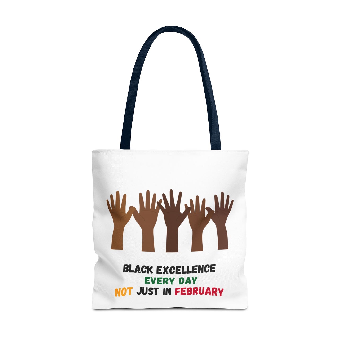 Black Excellence Tote Bag | Black History Month Gift | Reusable & Eco-Friendly Statement Bag