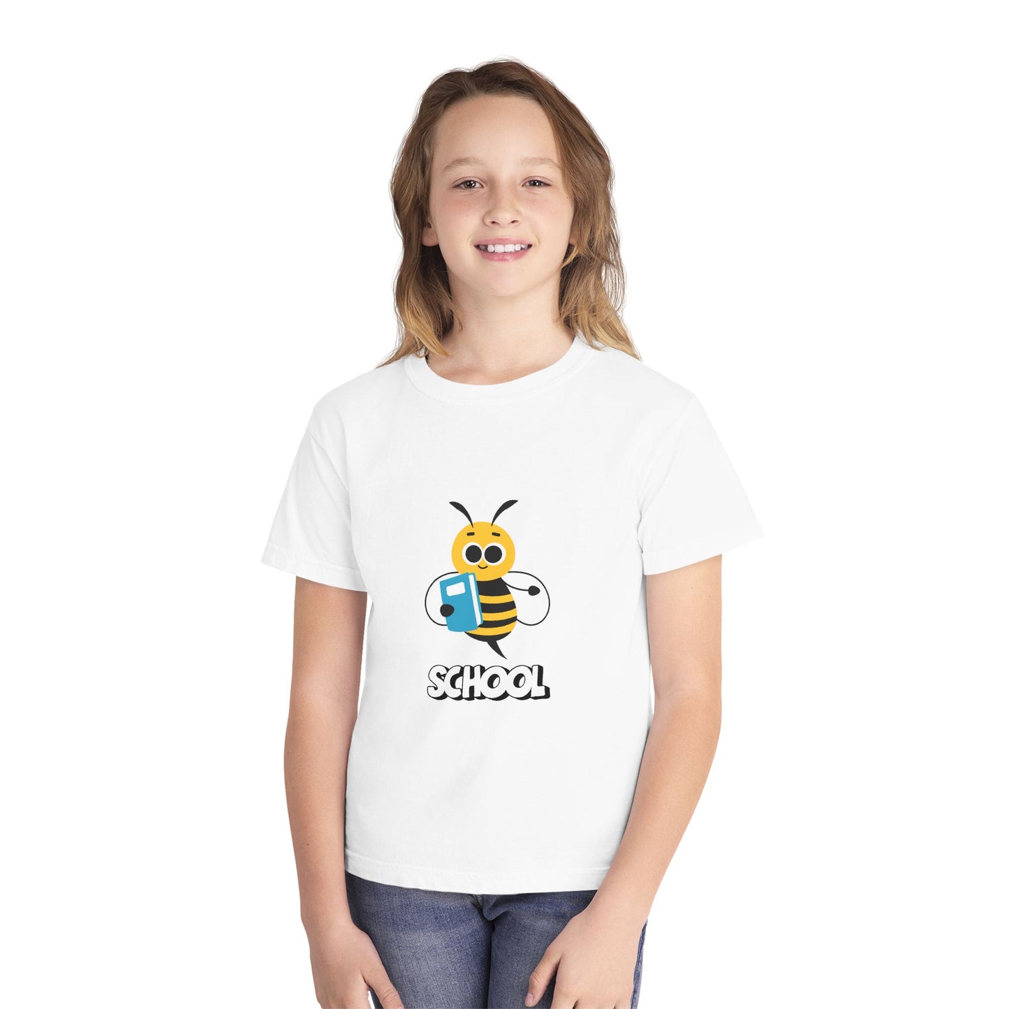 Kids Back to School Bee T-Shirt | Cute School Graphic Tee for Kids | Millennial Parent Gift | Unisex | XS–XL Sizes