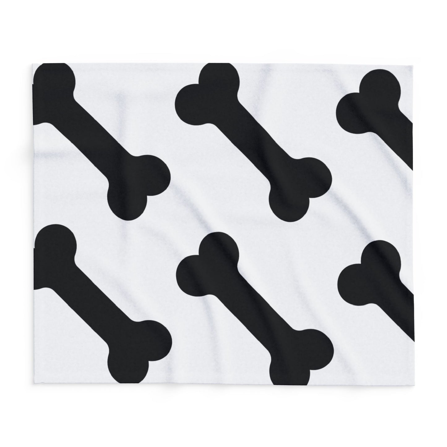 Dog Bone Fleece Blanket – Cozy Pet-Themed Throw for Dog Lovers, Available in 2 Sizes