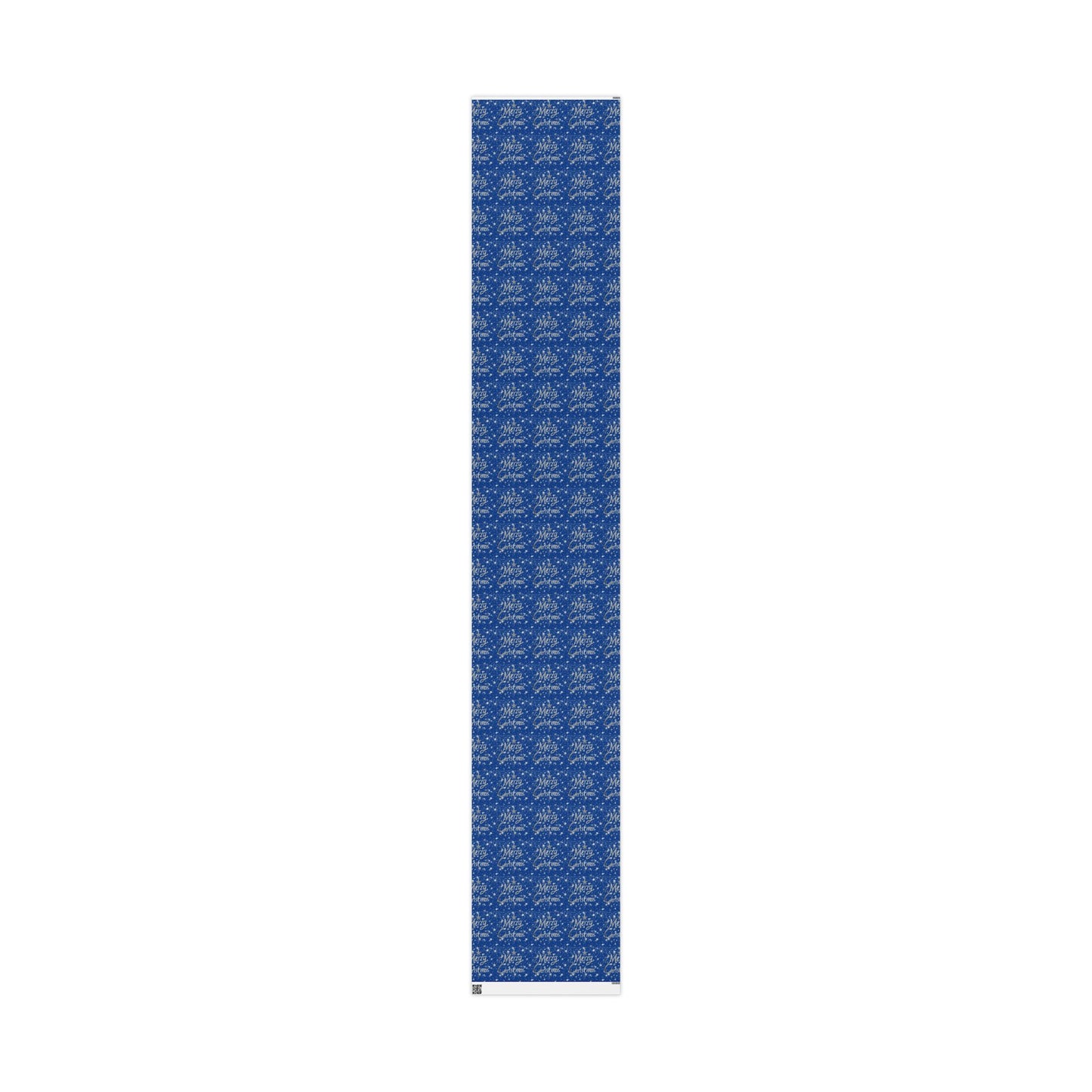Luxurious Blue & Silver Christmas Wrapping Paper : Elegant Starry Night Design, Premium Eco-Friendly Holiday Gift Wrap