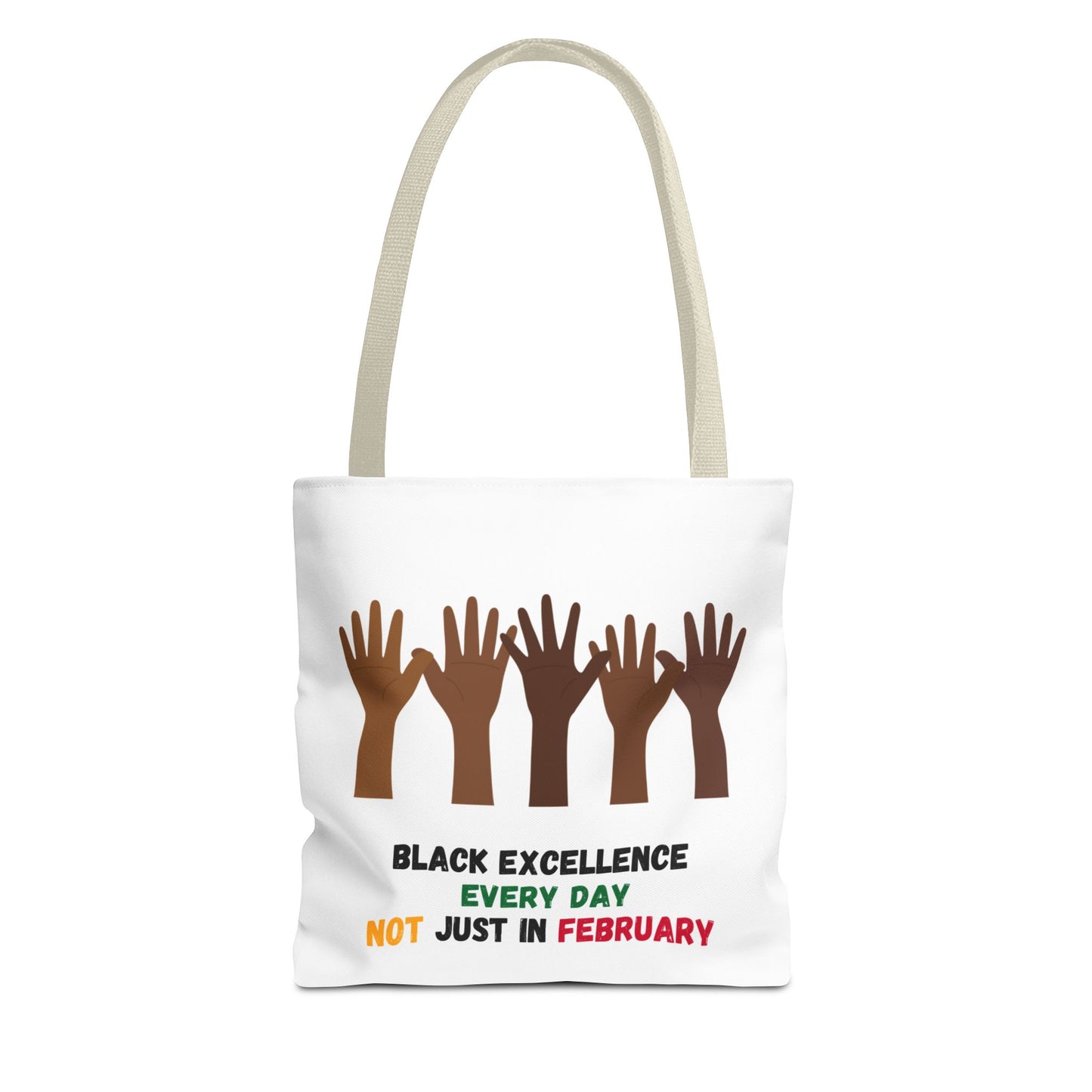Black Excellence Tote Bag | Black History Month Gift | Reusable & Eco-Friendly Statement Bag