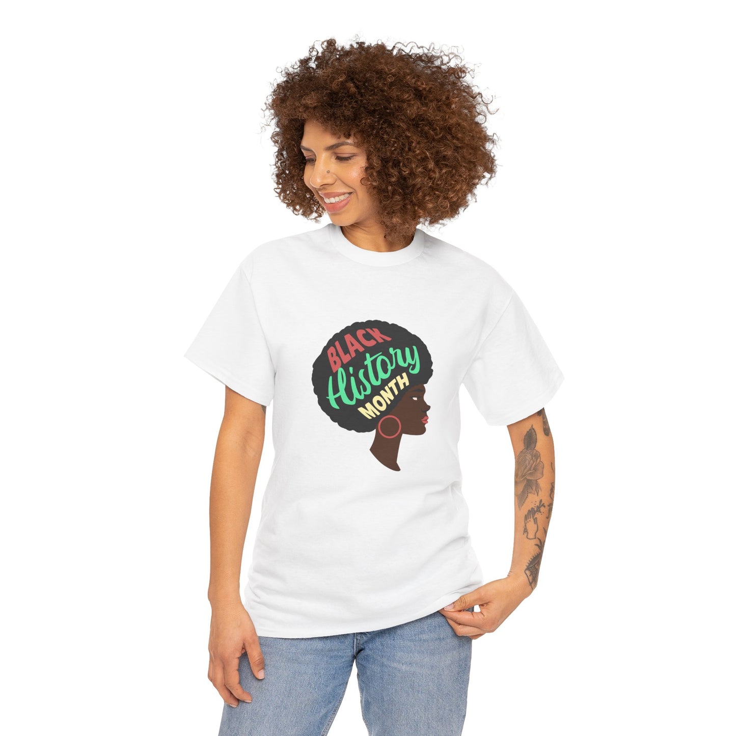 Black History Month T-Shirt | Afrocentric Melanin Tee | Black Culture Shirt | Black-Owned Business Apparel | Black Girl Magic Shirt | BHM