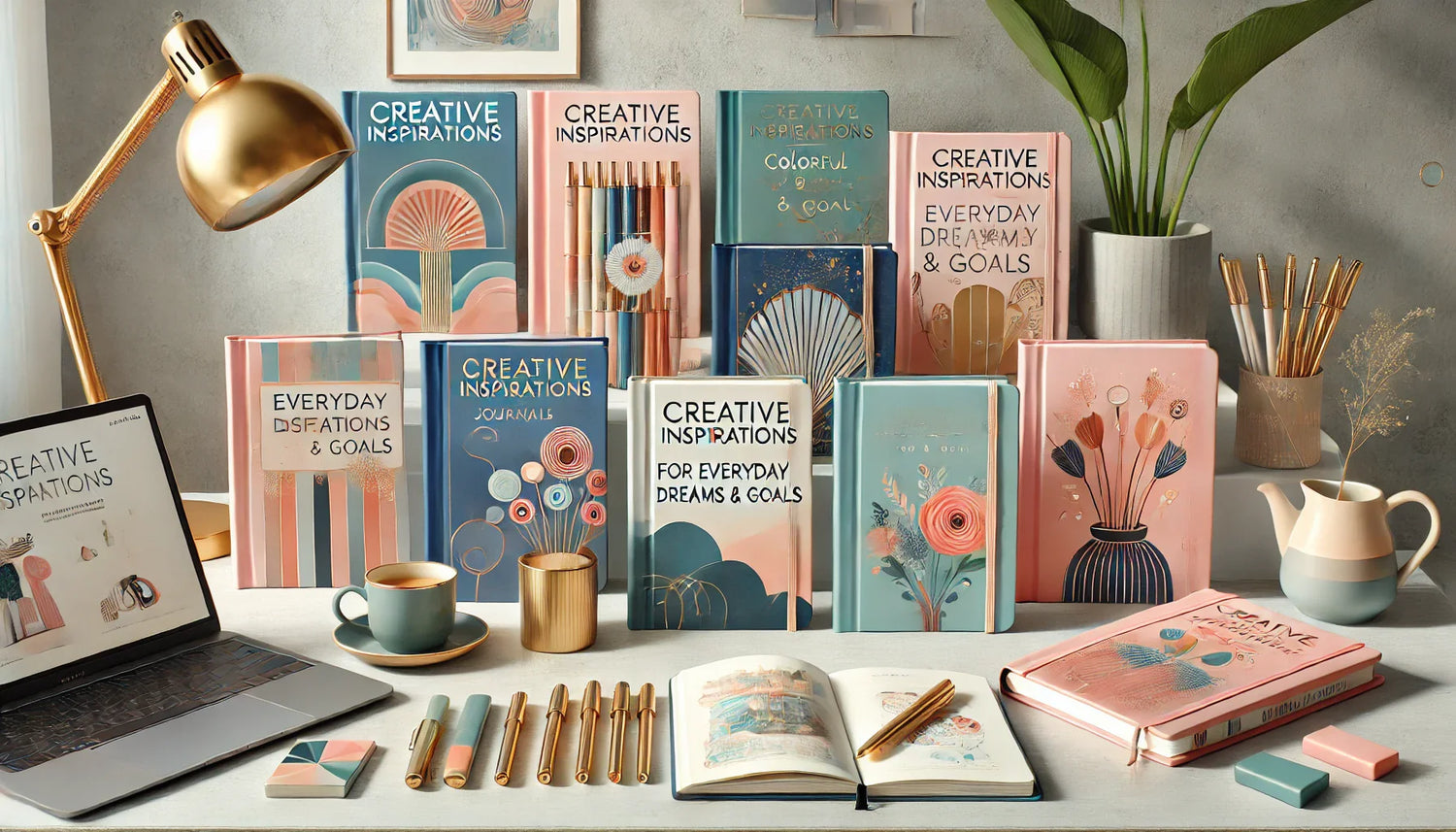 Creative Inspirations: Colorful Journals for Everyday Dreams & Goals