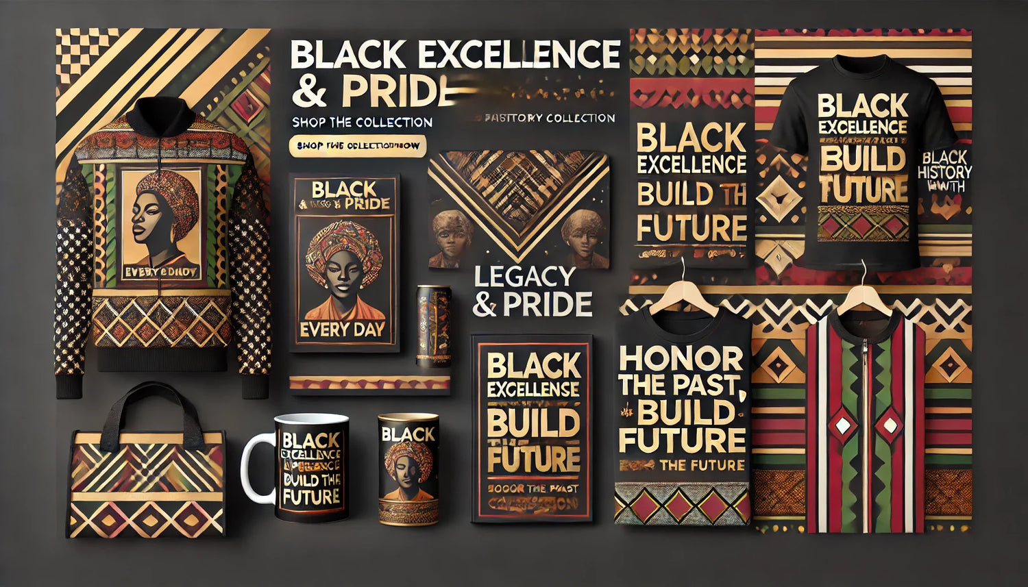 Celebrate Black Excellence: Legacy & Pride Collection