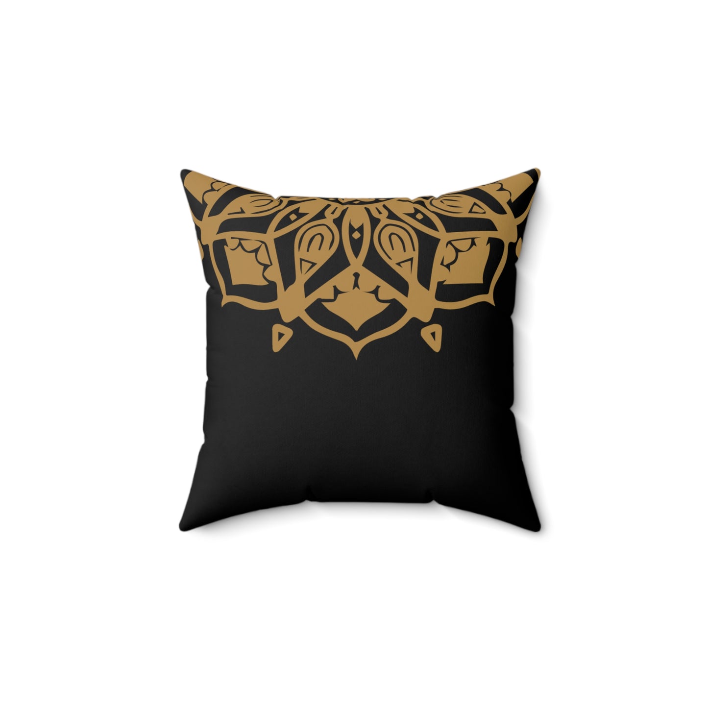 Chic Black Tribal Accent Pillow: Elevate Your Interior Style with Sophisticated Tribal Patterns