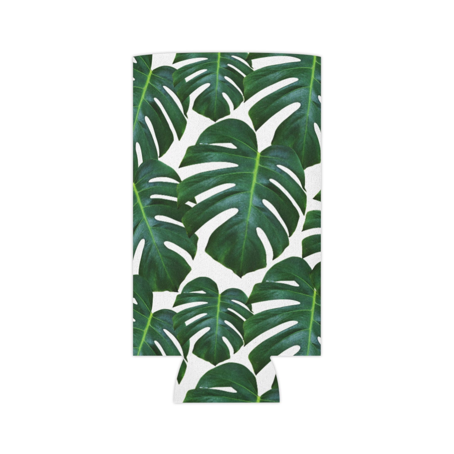 Lush Greenery Koozie - Personalized Botanical Can Cooler for Outdoor Adventures, Beach Days, and Garden Parties | Drink Insulator