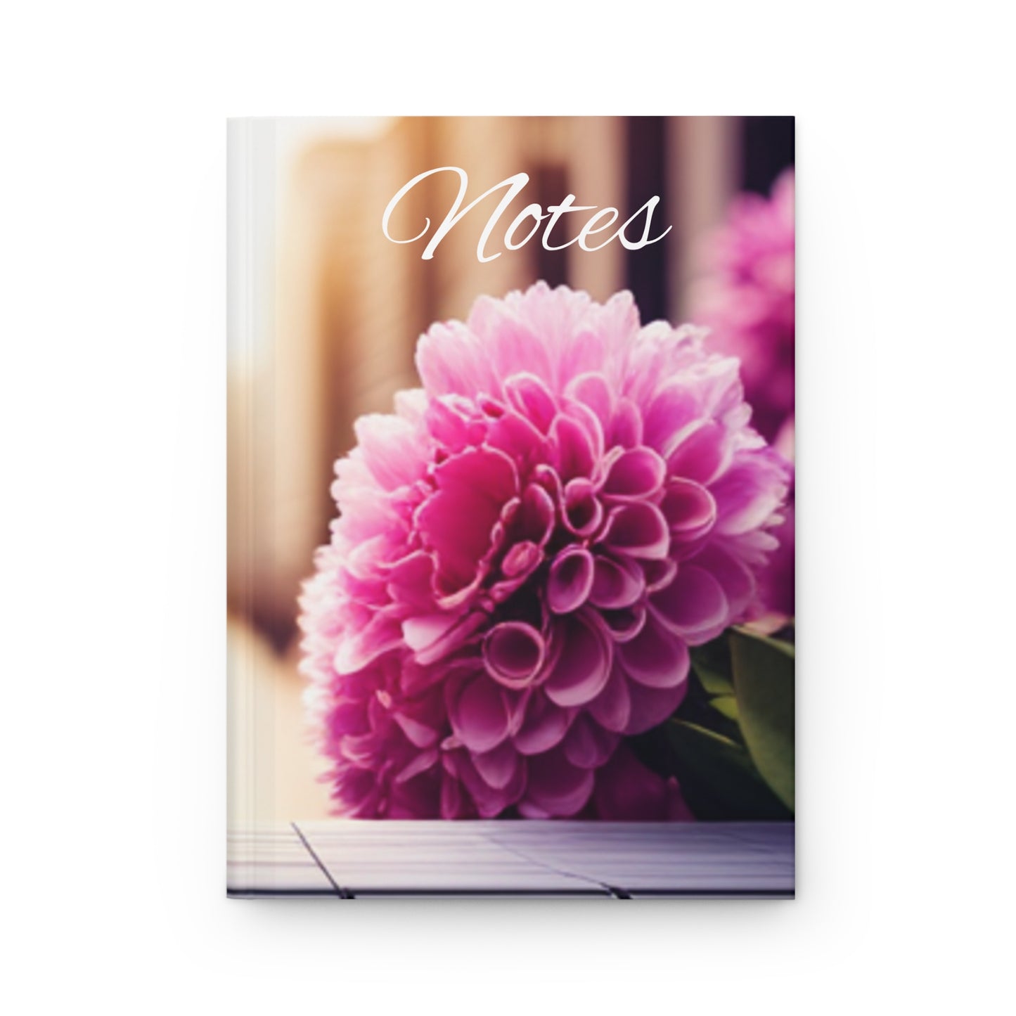 Elegant Purple Floral Hardcover Journal – Romantic Design for Goals & Dreams | Vivid Inspirations Collection