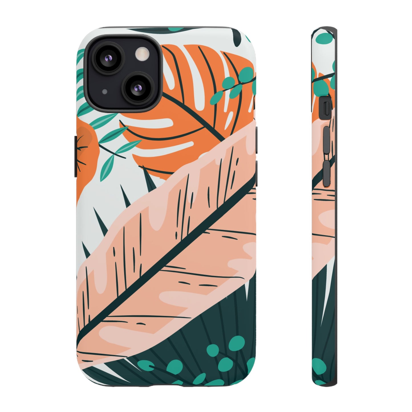 "Vibrant Tropical-Themed Phone Case – Perfect for Summer Adventures! (Fits iPhone 12 to iPhone 15)