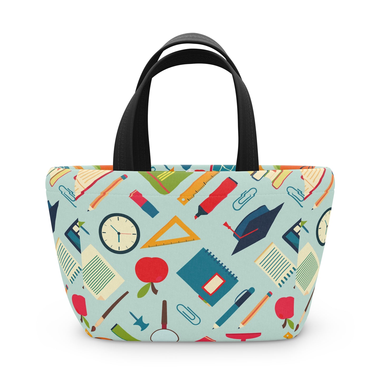 Back-to-School Neoprene Lunch Bag | Cute Teacher Gift | School Supplies for Kids & Moms