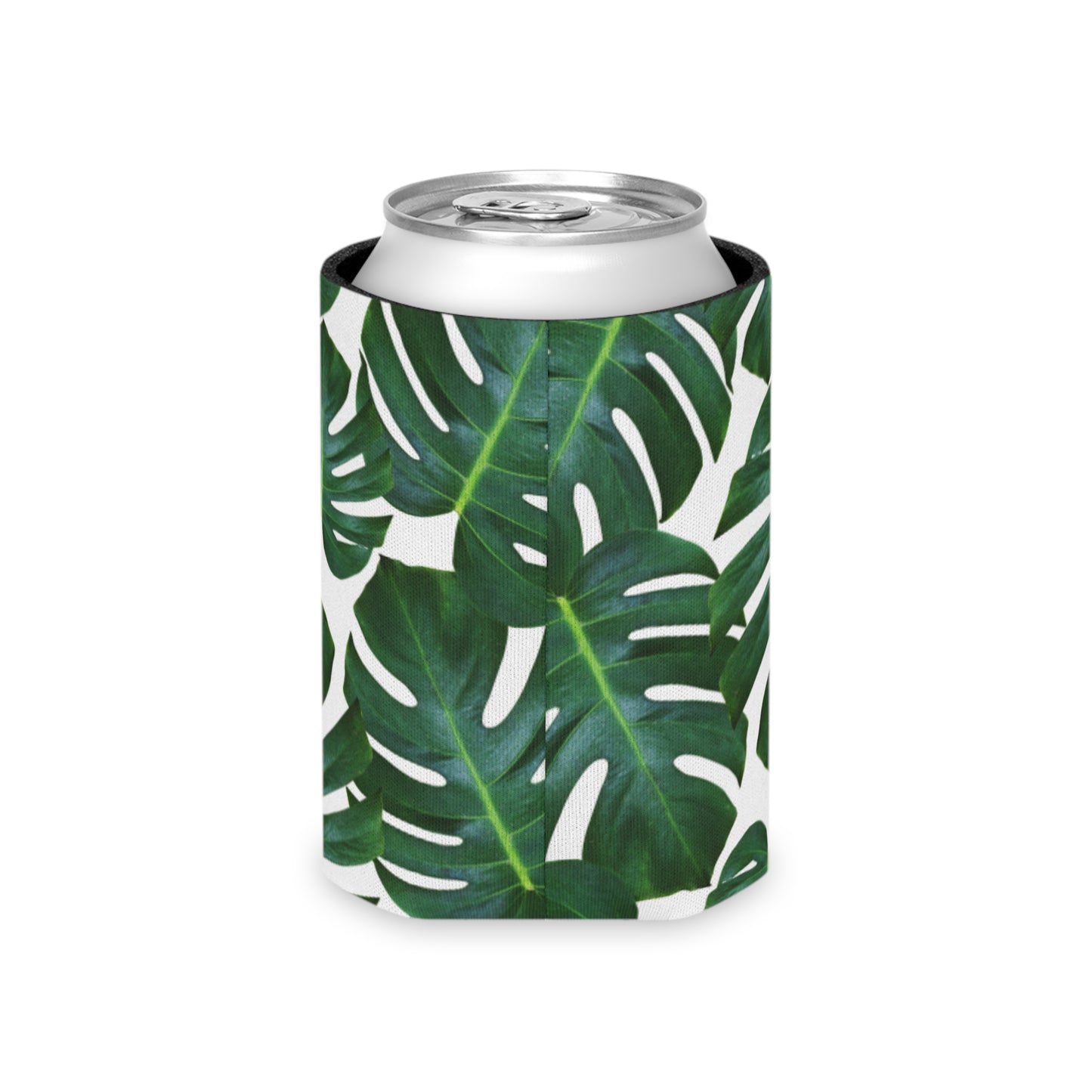 Lush Greenery Koozie - Personalized Botanical Can Cooler for Outdoor Adventures, Beach Days, and Garden Parties | Drink Insulator