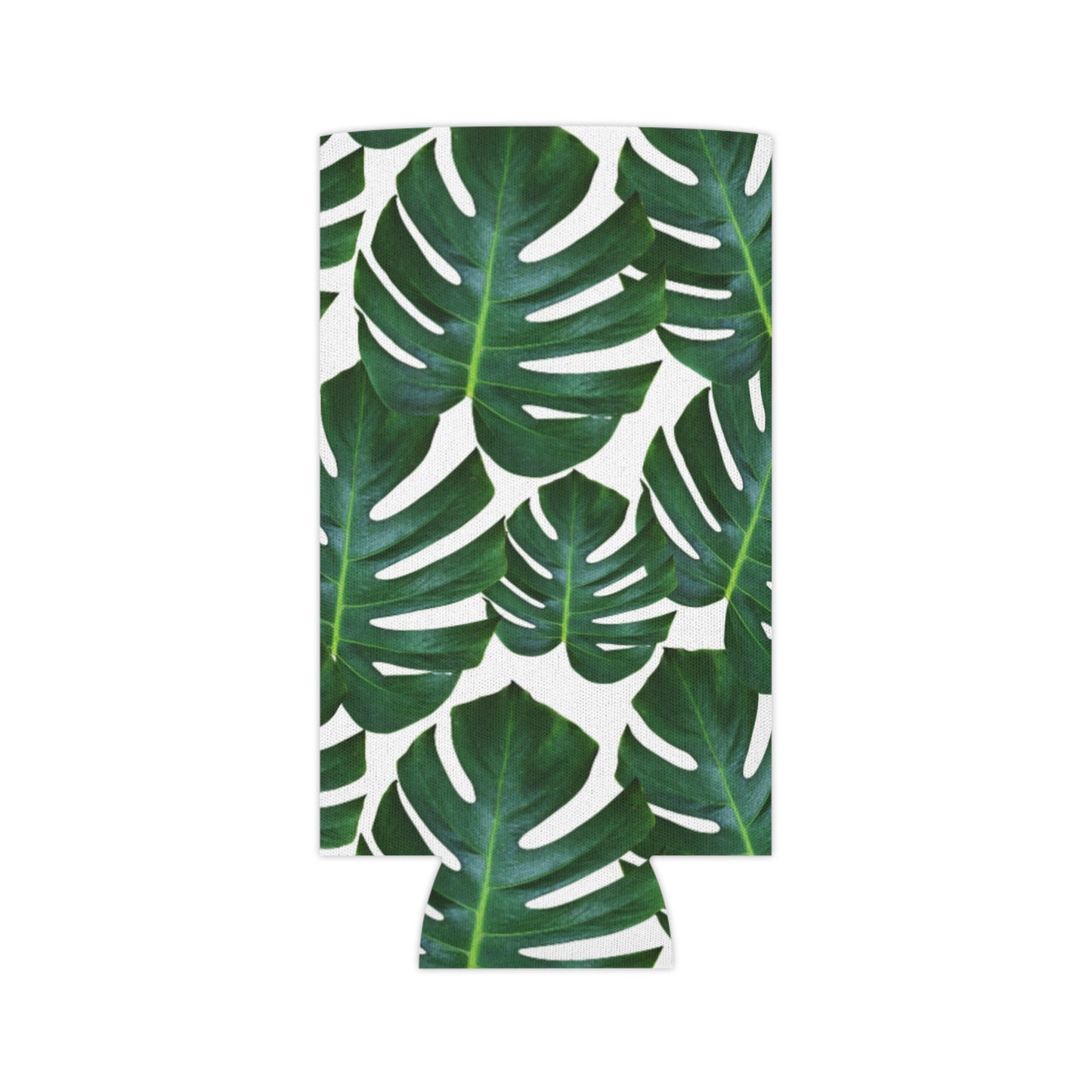 Lush Greenery Koozie - Personalized Botanical Can Cooler for Outdoor Adventures, Beach Days, and Garden Parties | Drink Insulator