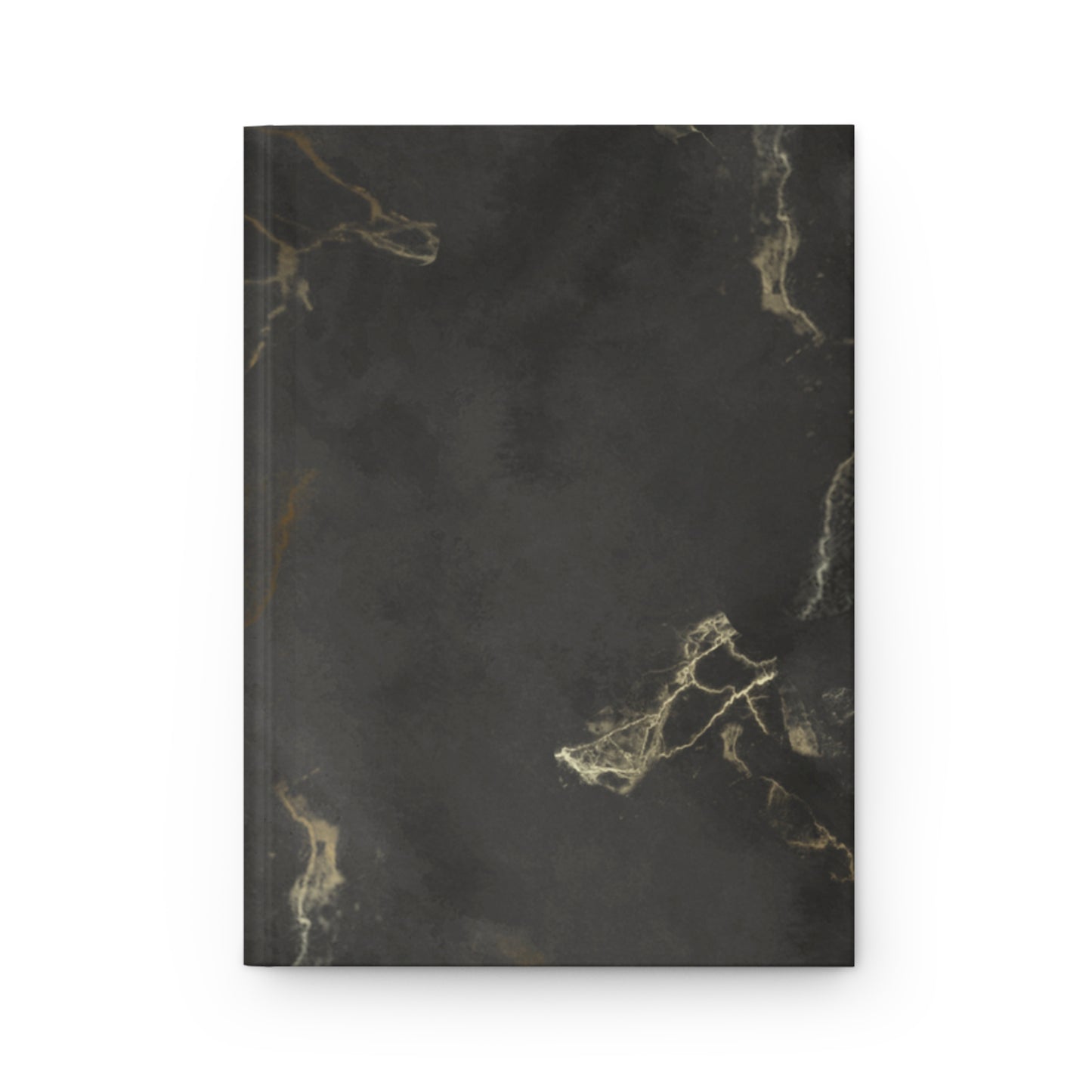 Elegant Black and Gold Marble Journal - Stylish Hardcover for Notes, Affirmations, and Goal Planning