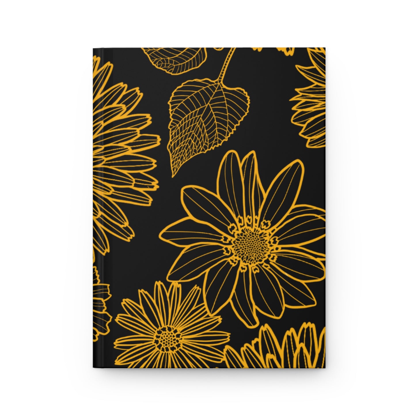 Golden Elegance: Personalized Matte Hardcover Journal for Manifestation and Dreams