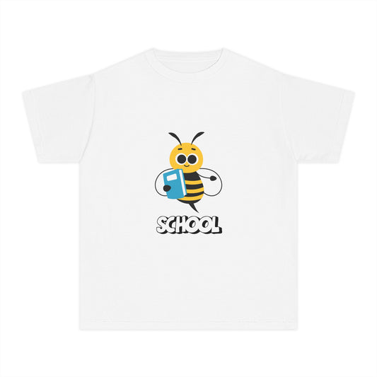 Kids Back to School Bee T-Shirt | Cute School Graphic Tee for Kids | Millennial Parent Gift | Unisex | XS–XL Sizes