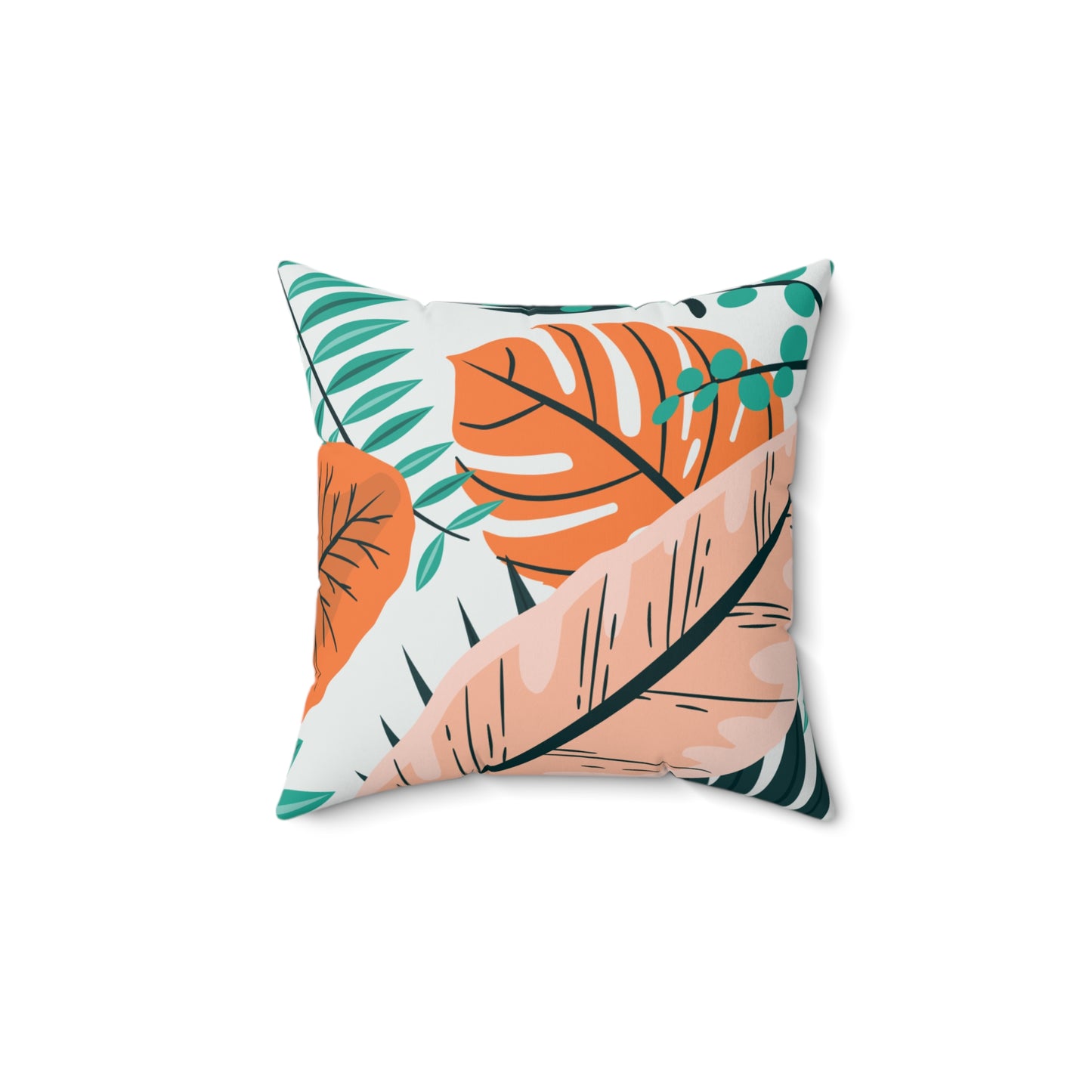 Vibrant Tropical-Themed Accent Pillow – Perfect for Summer Decor & Picnics