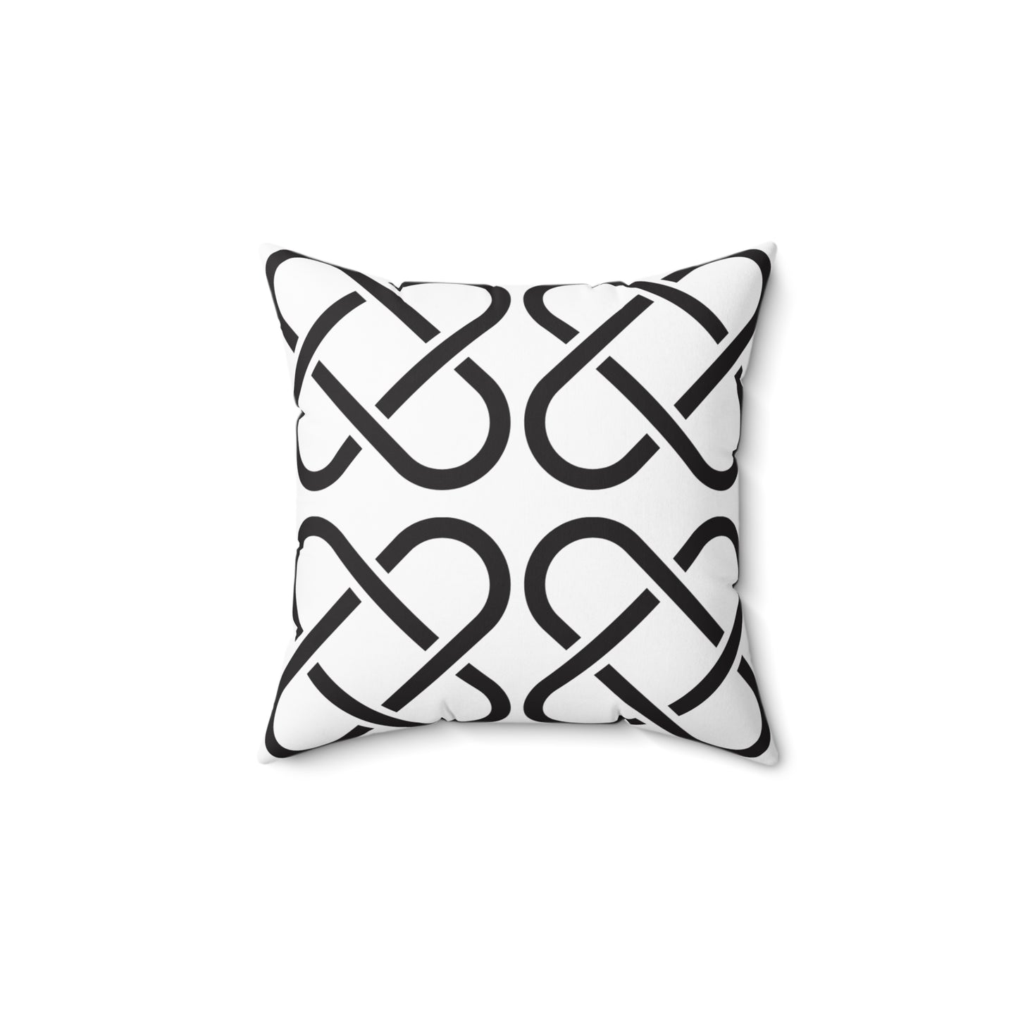 Modern Black & White Throw Pillow | Afrocentric Home Decor | Kwanzaa Gift | Minimalist Living Room Accent Cushion | Stylish Holiday Pillow