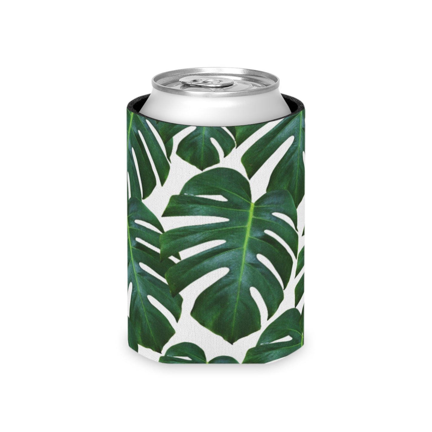 Lush Greenery Koozie - Personalized Botanical Can Cooler for Outdoor Adventures, Beach Days, and Garden Parties | Drink Insulator