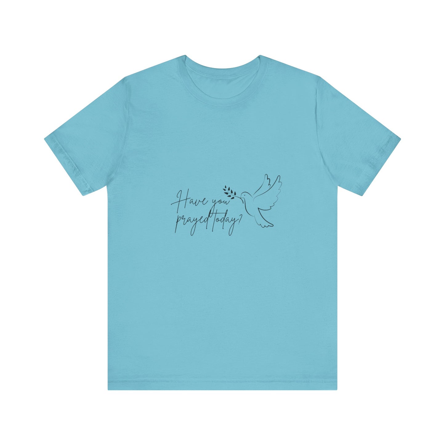 Prayerful Reflection T-Shirt - Comfortable Cotton Tee in 16 Colors