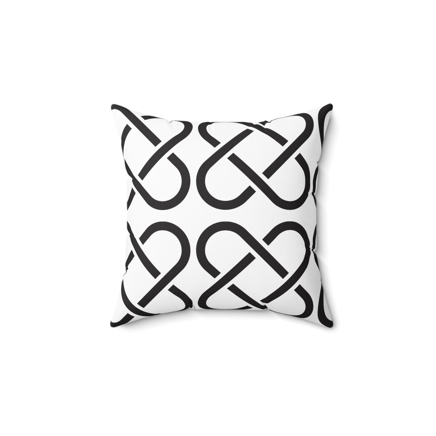 Modern Black & White Throw Pillow | Afrocentric Home Decor | Kwanzaa Gift | Minimalist Living Room Accent Cushion | Stylish Holiday Pillow