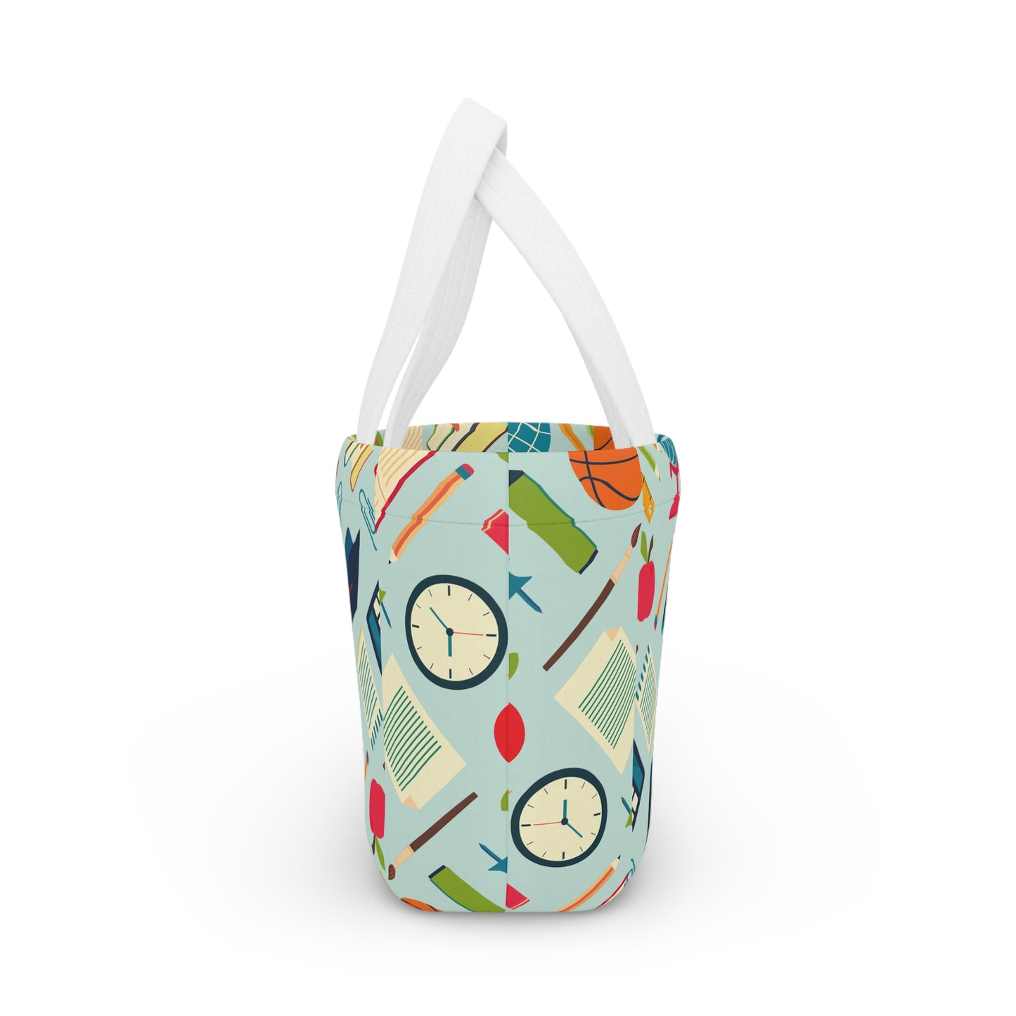 Back-to-School Neoprene Lunch Bag | Cute Teacher Gift | School Supplies for Kids & Moms
