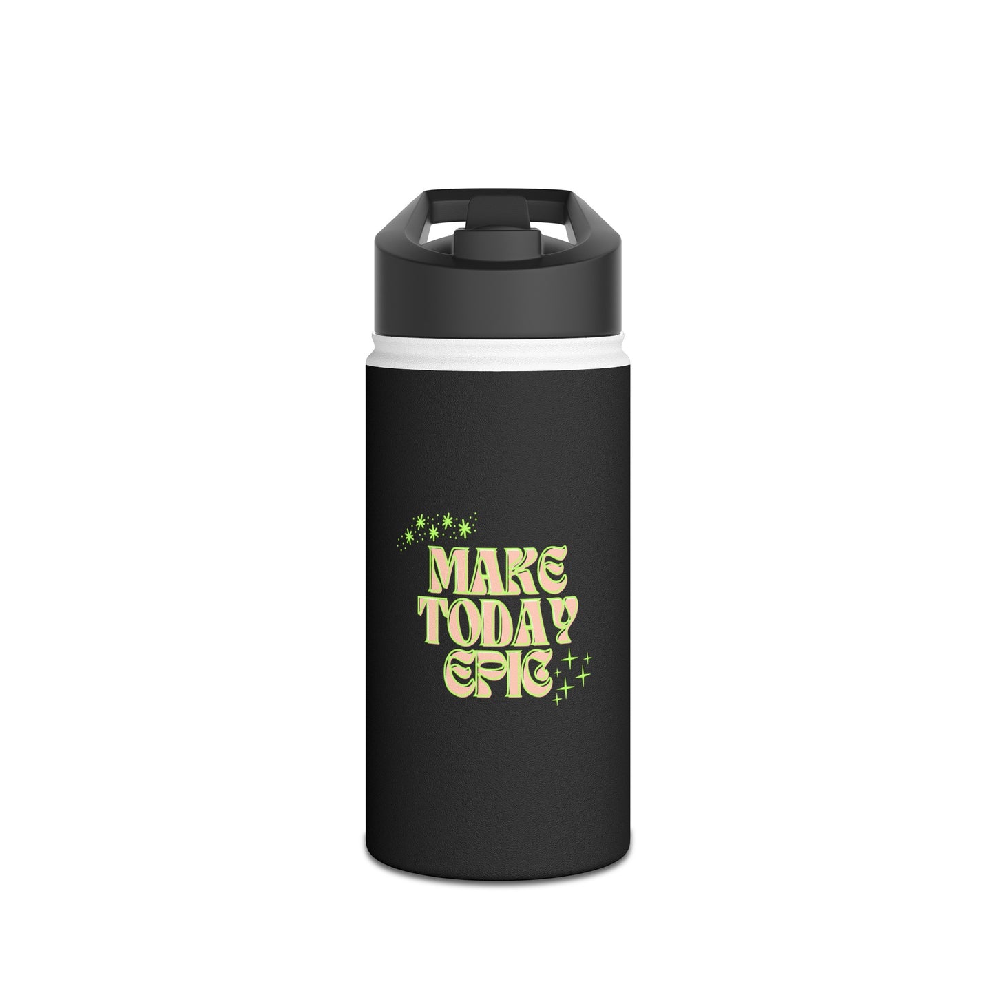 Stainless Steel Water Bottle, Standard Lid